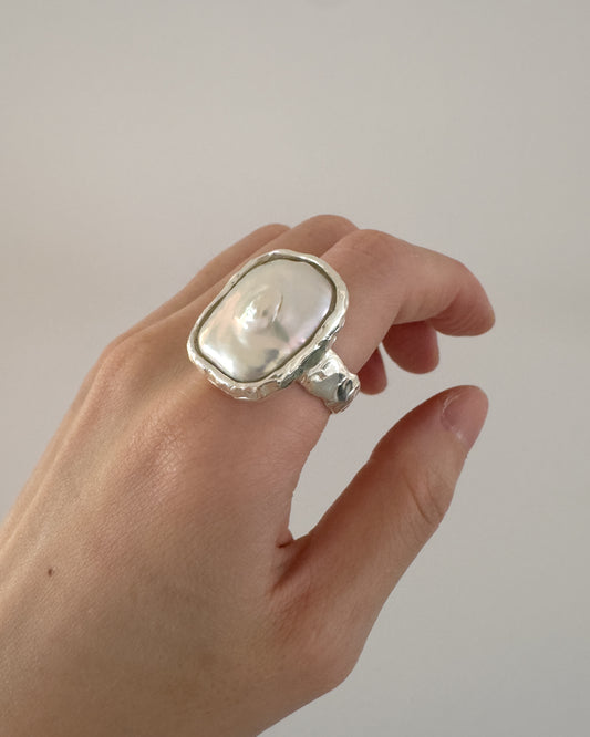 YPS · Bold Pearl Ring