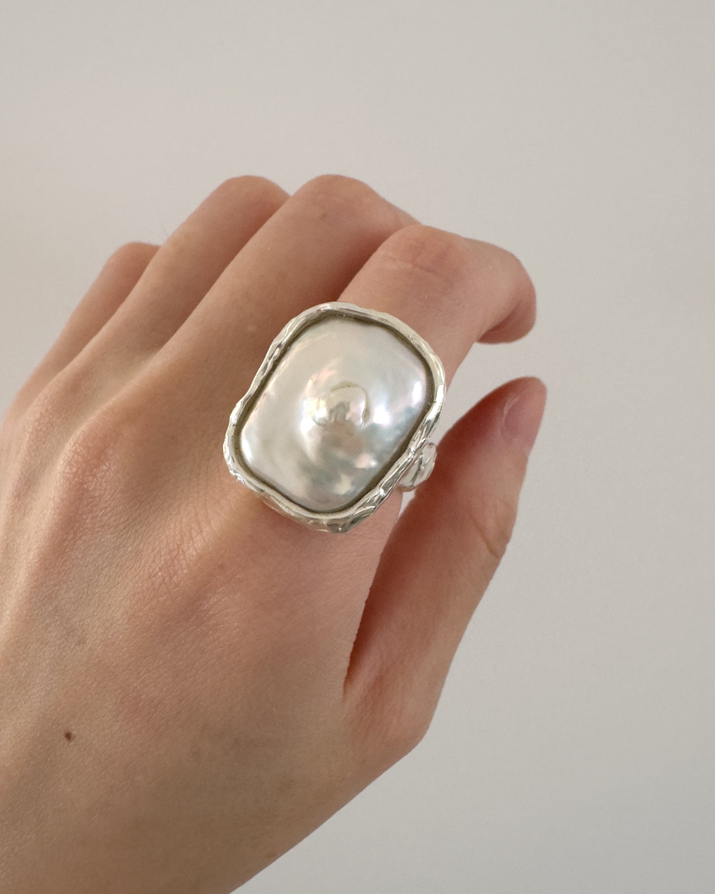 YPS · Bold Pearl Ring