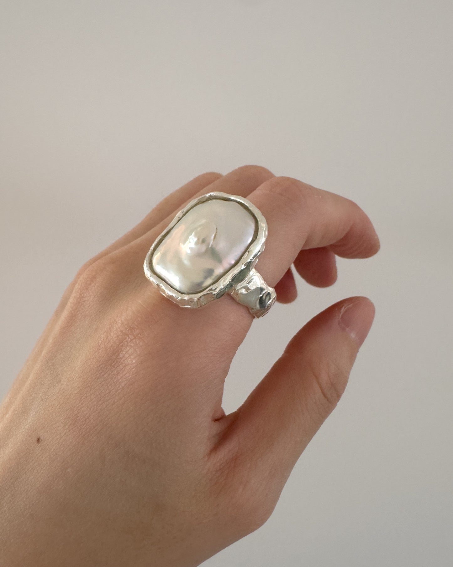YPS · Bold Pearl Ring